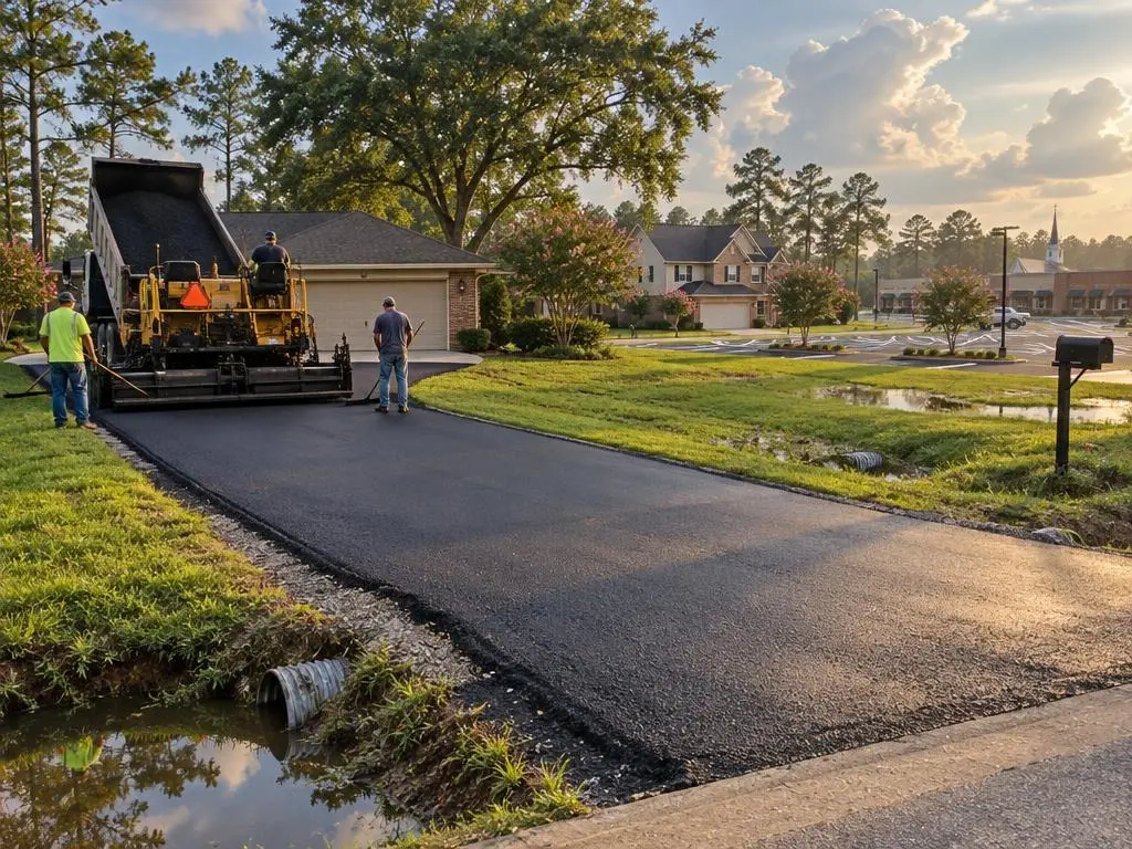 Asphalt Driveway Paving in Bossier City, LA